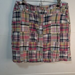 Tommy Hilfiger Multicolor Plaid Skirt